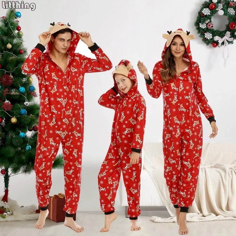 Shirts Pijamas clothes christmas Pajamas Matching family - 图1