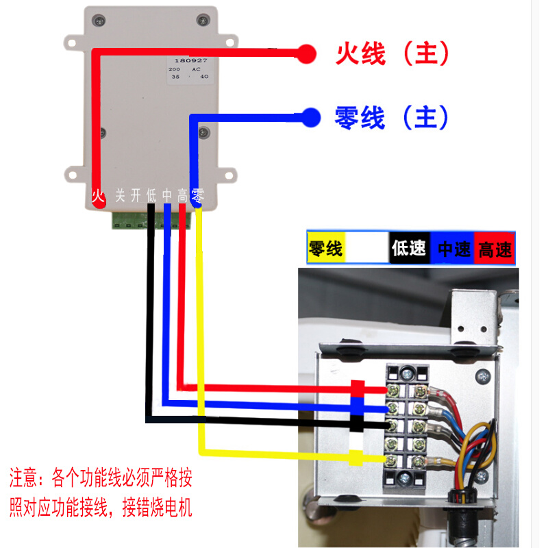 铭博中央空调暗藏式温控器风机盘管三速开关水空调无线盘管遥控器-图1