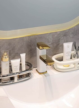 卫生间浴室洗手台洗脸台洗漱台陶瓷新款置物架收纳架桌面2023现货