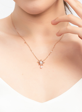 轻奢小众夏日爆款项链原创设计