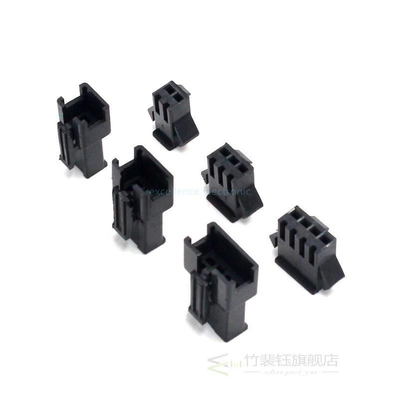 20sets JST 2.54mm SM 2/3/4/5/6 Pins Multipole Connector Plug - 图0