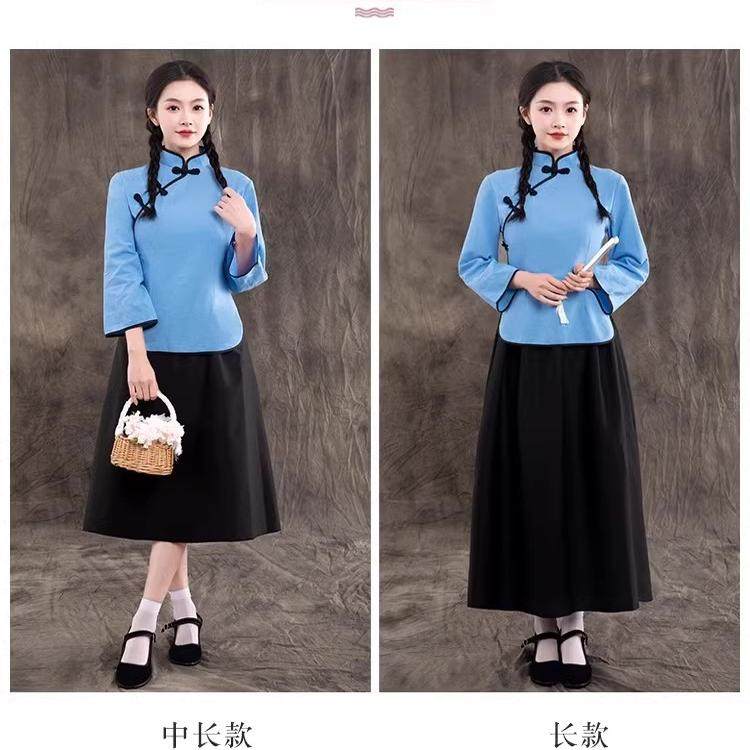 民国风学生装朗诵合唱服女演出服男中山装复古觉醒年代表演服装,淘宝优惠券,粉丝福利购,淘宝优惠卷