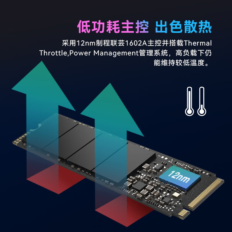 宏碁掠夺者【4T】GM7 GM7000SSD固态硬盘 M.2(NVMe) PCIe4.0-图1