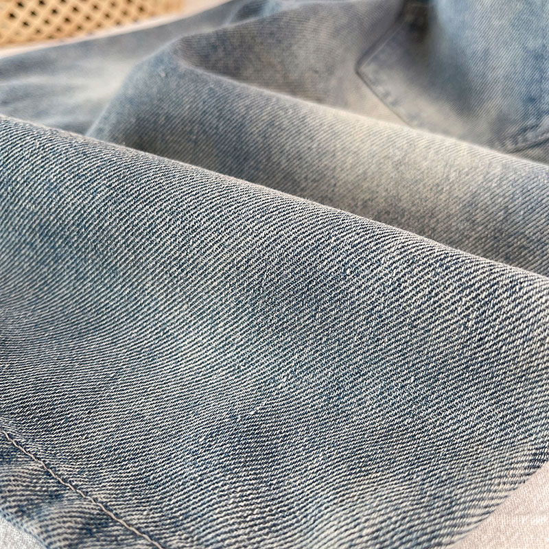 2023秋装新款童装裤子 男童牛仔裤时髦复古小童宽松裤子磨白做旧