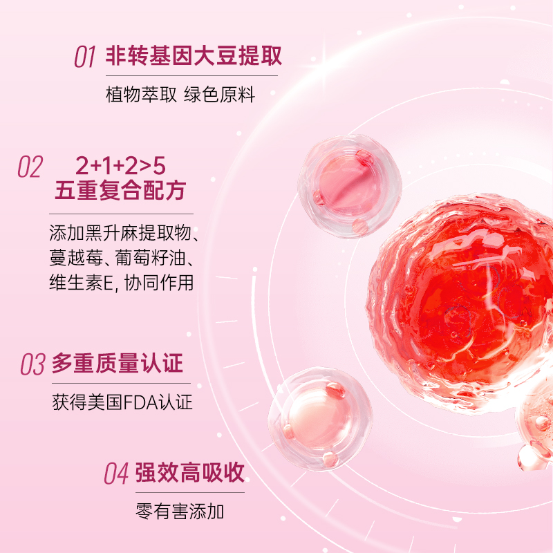  喜仁堂海外大豆异黄酮