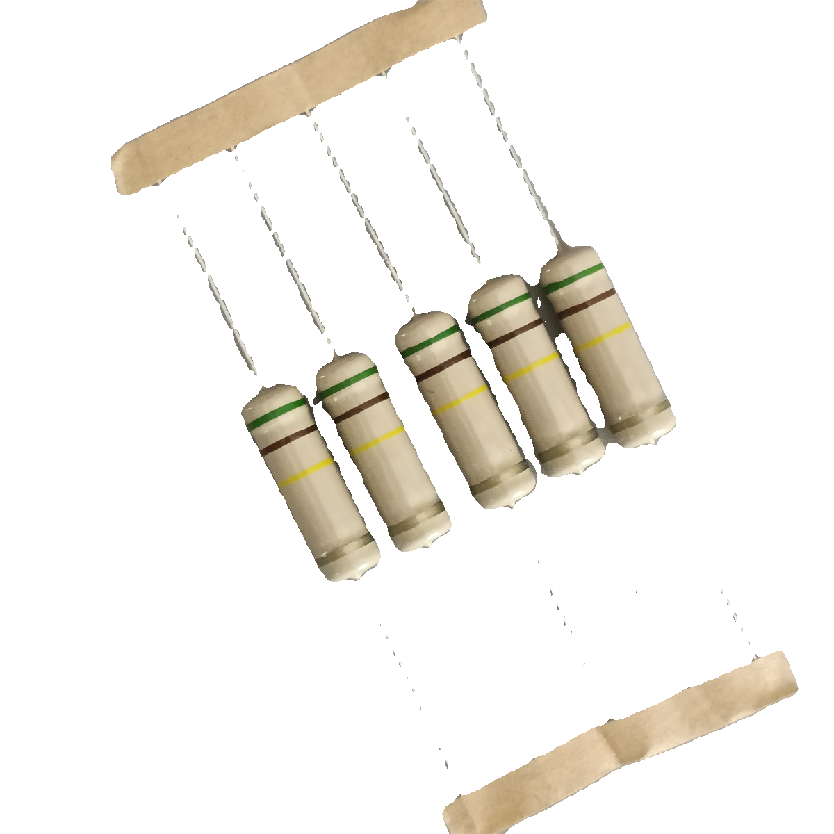 5W大功率四色环碳膜铜脚电阻10R150R1K100K68K220K330K470K510K - 图3