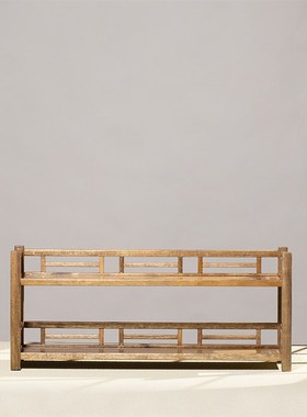 金丝楠茶水架实木中式桌s面小型茶杯茶具收纳架茶桌茶壶红木置物