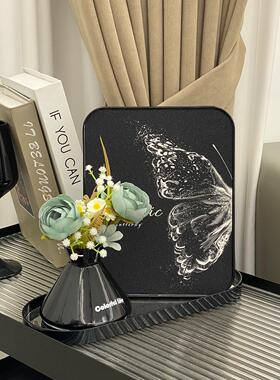 摆台装饰品香薰桌面电视柜酒柜INS风现代轻奢高档感装饰客厅摆件