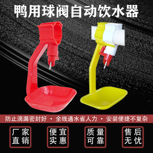 鸭子钢球饮水器鸭用自动水嘴乳头饮水器养殖养鸭设备用品鹅用水嘴 - 图2