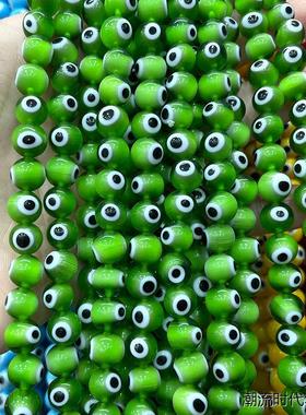 土耳其蓝眼睛串珠多尺寸10mm