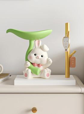 爆款轻奢创意家居玄关钥匙收纳摆件桌面办公室客厅装饰品乔迁之喜