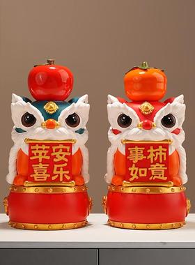 爆款贝汉美创意新中式门神财神装饰品家居玄关客厅桌面摆件送朋友