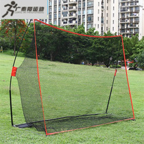 Jiangpu Golf Exercise Network Golf Portable Percussion Cage Mesh Baseball Net Indoor outdoor swing net black
