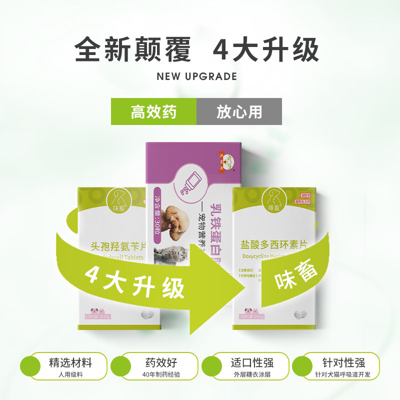  味畜猫呼吸道疾病药品