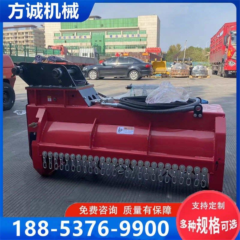 挖掘机打a草机液压割草机树木粉碎拓灌机挖机改装除草绿化带碎草,淘宝优惠券,粉丝福利购,淘宝优惠卷