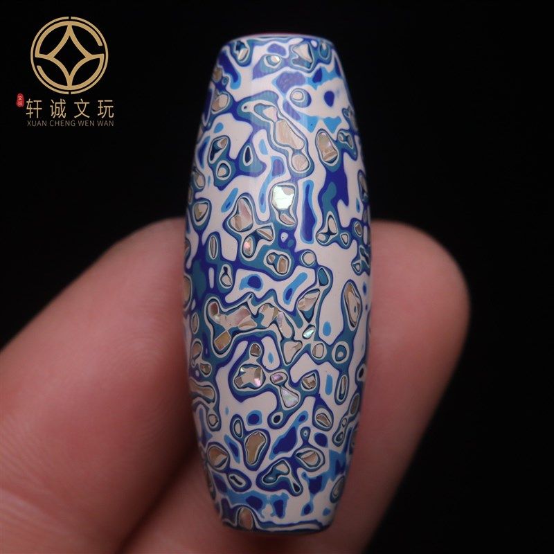 原矿天然朱砂青花瓷彩绘天珠桶珠老型珠散珠单珠DIY手串配饰配件,淘宝优惠券,粉丝福利购,淘宝优惠卷