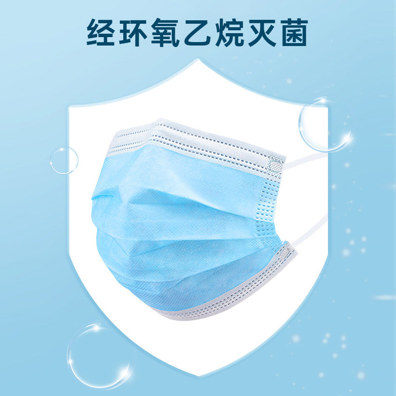 医疗口罩一次性医用外科口罩成人儿童灭菌级男女三层防护正品官方