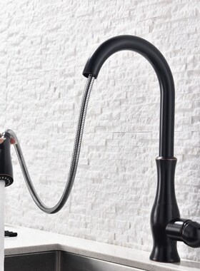 Black Kitchen Tap Cozinha Hot and ColdJ Kitchen Sink Faucet