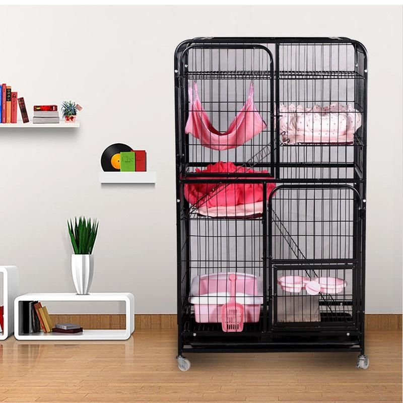 新款猫笼双层三层猫咪笼猫咪别墅加重方管大号猫笼X宠物四层猫窝,淘宝优惠券,粉丝福利购,淘宝优惠卷