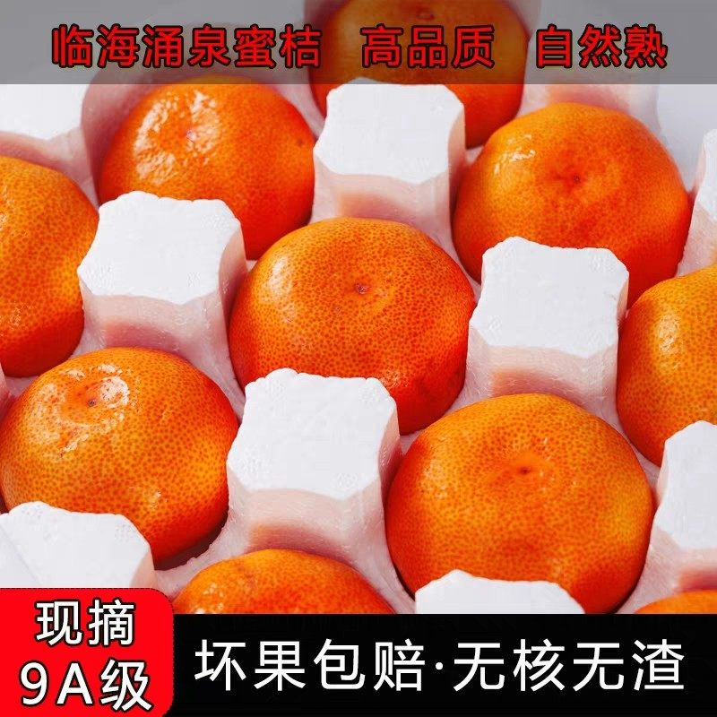 正宗临海涌泉蜜桔早熟宫川高山现摘现发当季橘子10斤包邮现货,淘宝优惠券,粉丝福利购,淘宝优惠卷