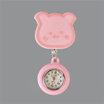 Nurse Watch Pregnant Table Doctor Hung Table Pocket Student Exam Table Ella Telescopic Nurse Cartoon Womans Watch Chest Watch