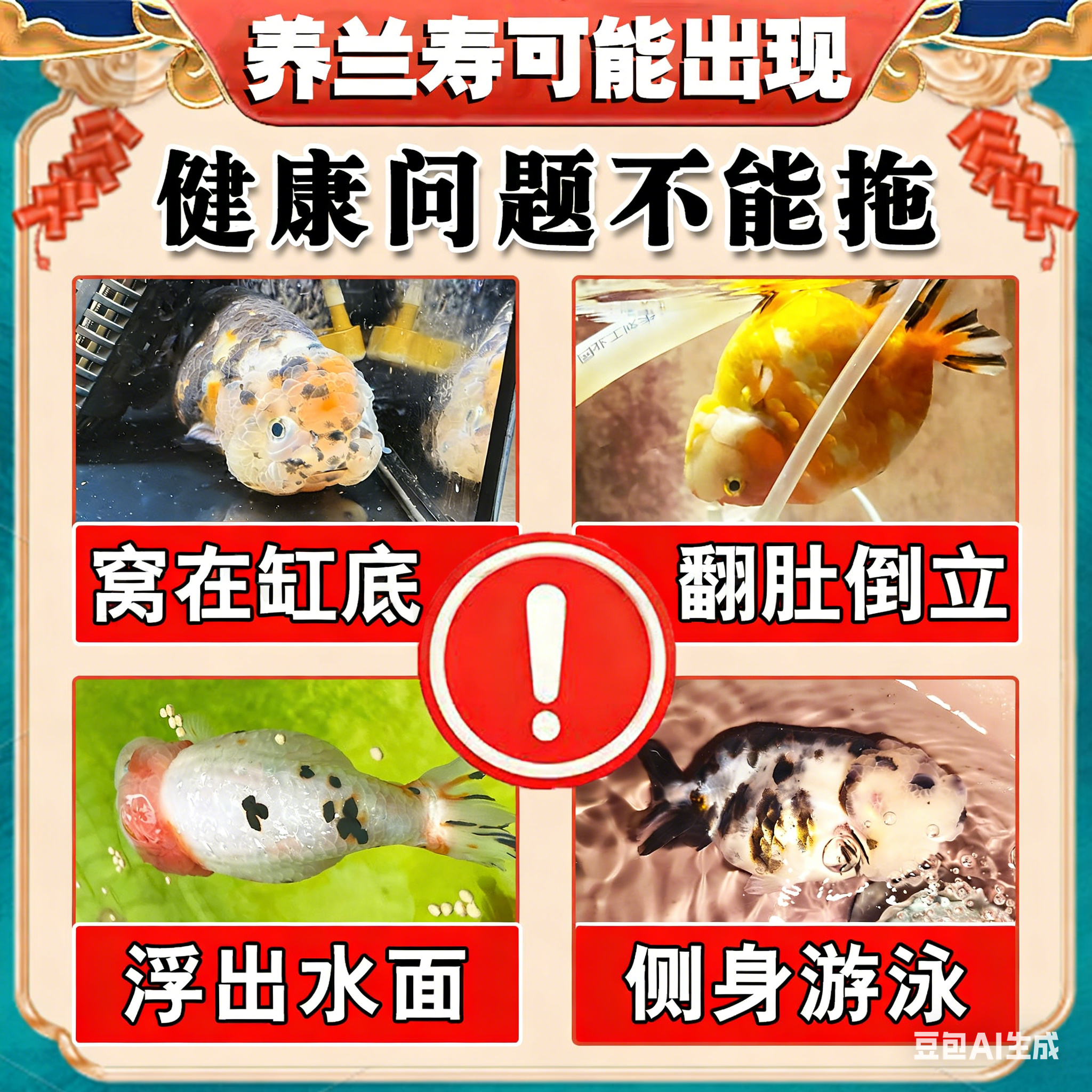 兰寿专用液金鱼失鳔矫正器趴缸鱼病炸鳞身上白点白毛杀菌亚甲基蓝,淘宝优惠券,粉丝福利购,淘宝优惠卷