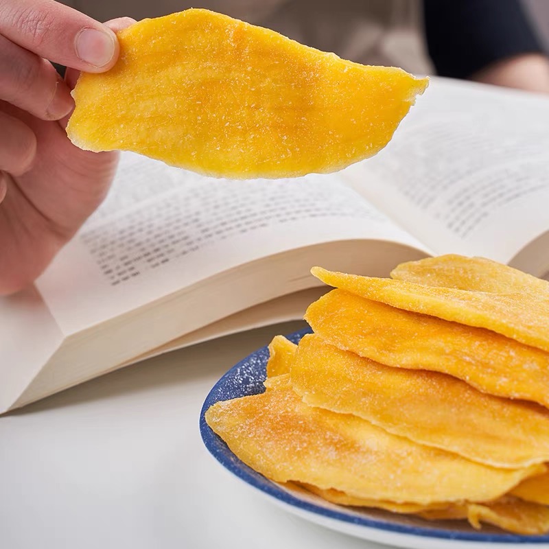 芒果干新货泰国风味芒果片零食原味原切水果脯干小吃休闲食品-图0