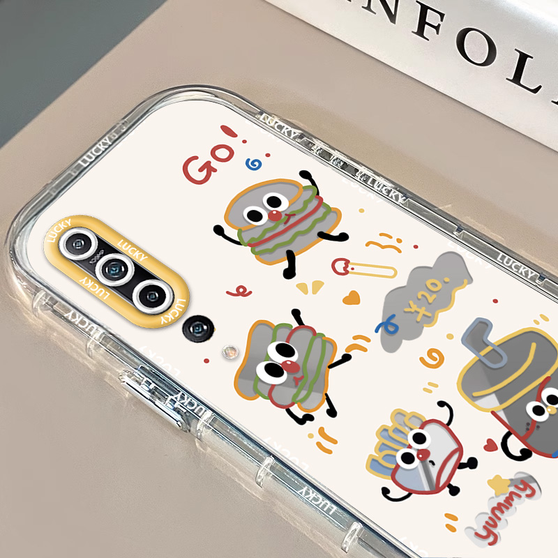 适用小米9手机壳mini10/S硅胶10pro全包小米11软壳11青春版防摔防滑外壳保护套卡通时尚小众透明泡芙壳汉堡 - 图0