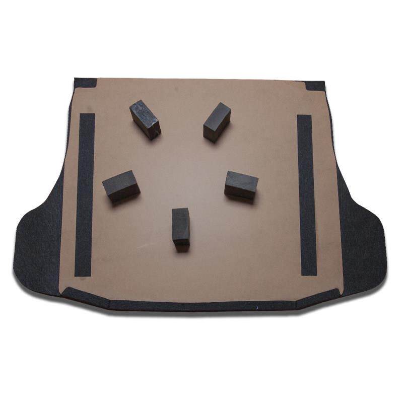 Suitable for Nissan Tiida Qichen D50/R30/D60 trunk spare tire cover tail box mat trunk carpet hard