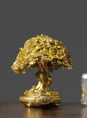 欧式发财树仿真树脂摆件