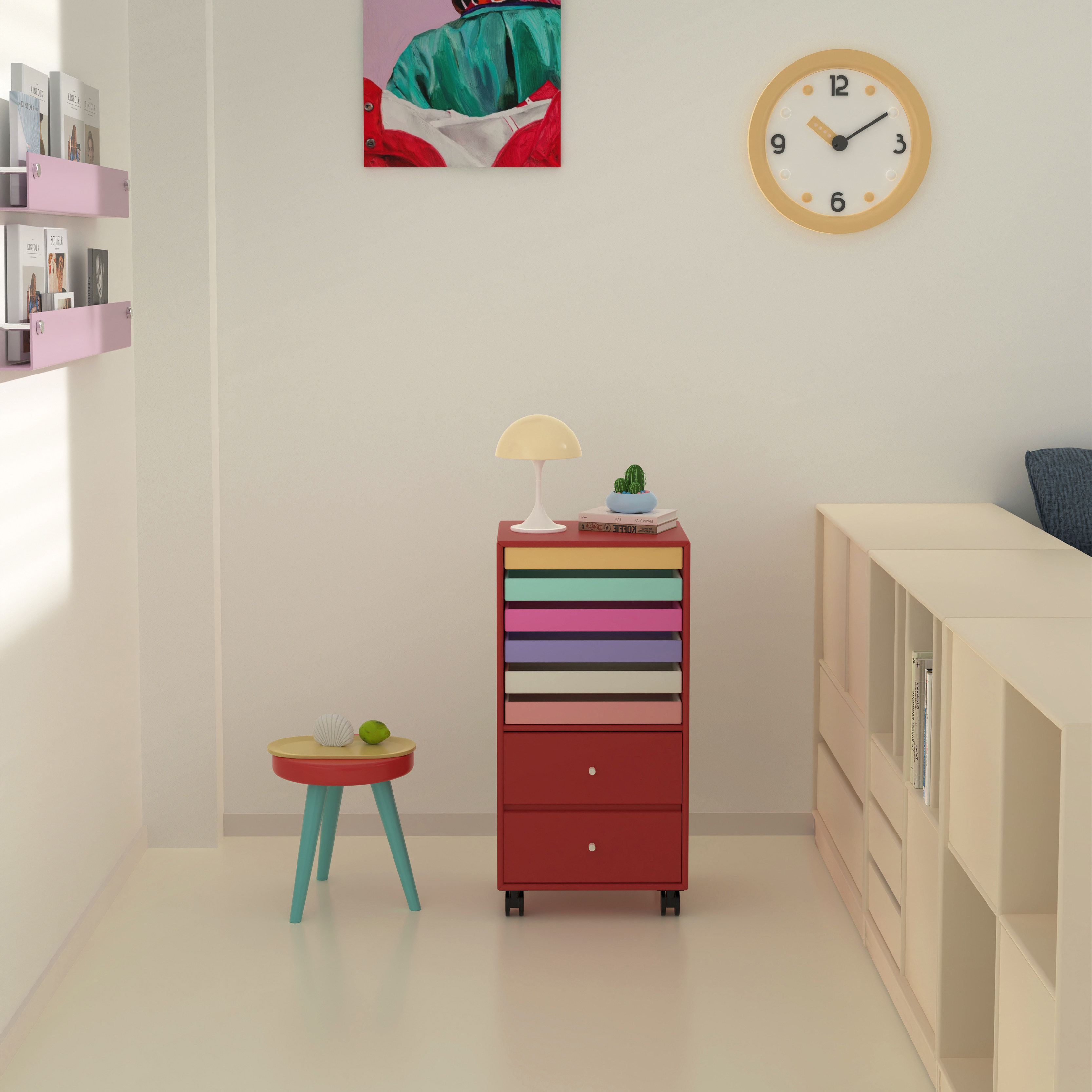 独也/Montana北欧现代定制移动边柜文件柜多巴胺家具可移动储物柜,淘宝优惠券,粉丝福利购,淘宝优惠卷