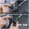 Anti-shake magnetic suction mobile phone halter neck bracket