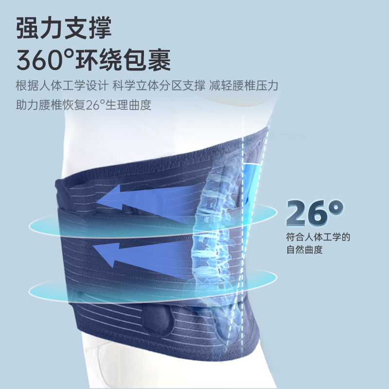 爱护佳护腰带腰间盘劳损腰肌腰椎间盘突出理疗器医用腰托腰疼保暖