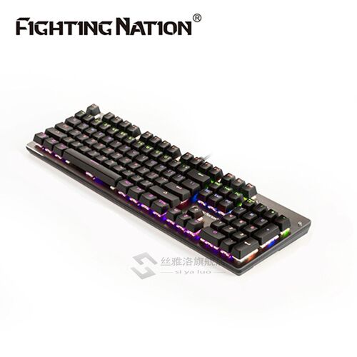 Mechanical Gaming Illuminate Backlit Keyboard RouVnd/ Square - 图0