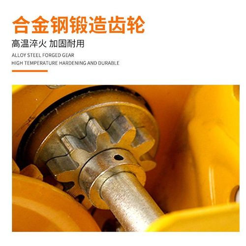 0.5吨1t钢丝式绳绞o盘小型摇双向绞自锁手刹车卷1200磅裸扬机手动 - 图1