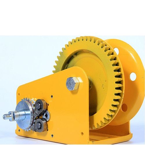 0.5吨1t钢丝式绳绞o盘小型摇双向绞自锁手刹车卷1200磅裸扬机手动 - 图2