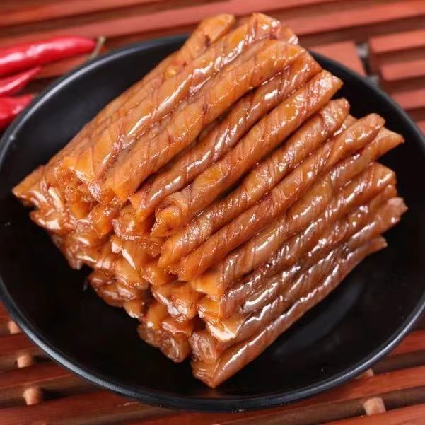 嘉利丰功夫豆筋鸡筋豆卷辣条豆干豆腐干散装麻辣8090年休闲小零食