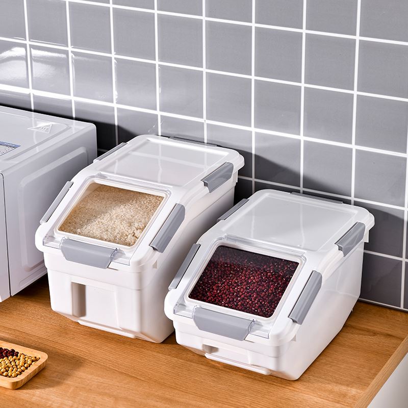 rice bucket household insect proof sealed rice box外跨境香港 - 图2