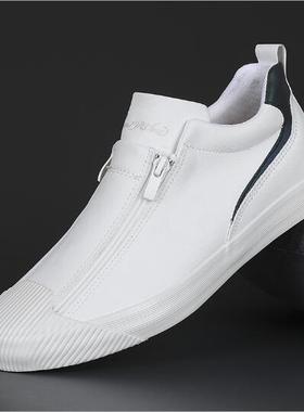 2023 New Autumn Men's rendy Sneakers Leather Soft Sole Men S