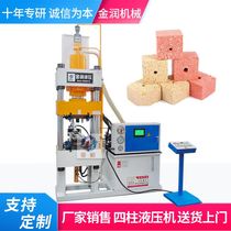 100 ton Powder Forming Hydraulic Press Bicolor Bait Press Block Forming Machine Fully Automatic Fish Bait Press Block Molding Machine
