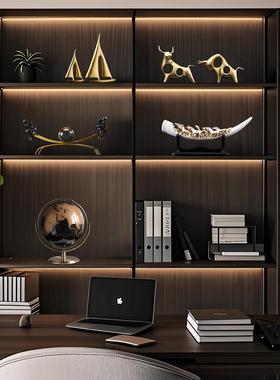 高档办公室摆件现代轻奢客厅装饰品家居酒柜电视柜样板间桌面摆设