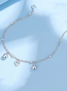 一心一意铃铛脚链女2025新款潮