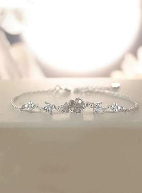 茉莉花手链女生轻奢百搭小众精致