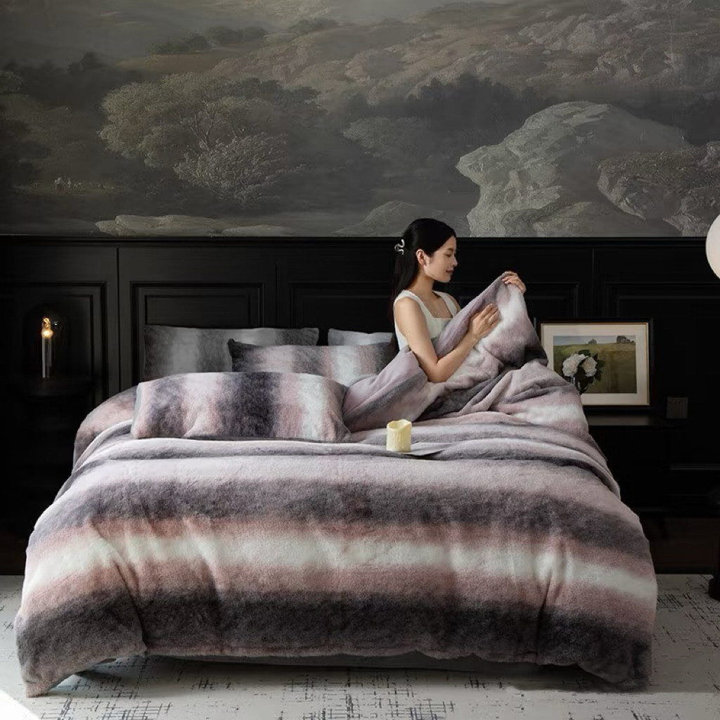 【CANARADAE高端定制】貂狐绒四件套