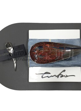 样板房间北欧f轻奢餐具餐盘套装展厅会所西餐餐具刀叉勺餐桌摆件