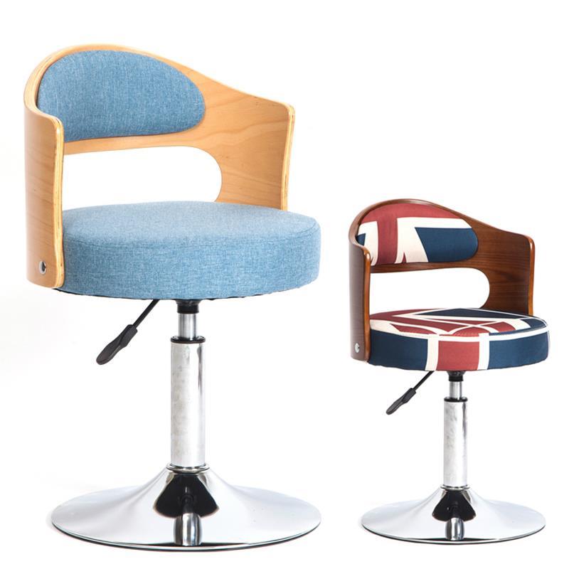 Extremely fast solid wood European home computer chair compact student children's desk chair P modern simple lifting swivel chair