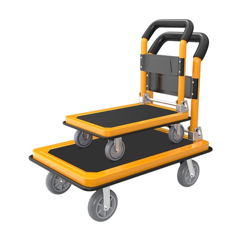 极速平板车小推车l拉货家用快递手推车搬运车推货超市仓库可携式,淘宝优惠券,粉丝福利购,淘宝优惠卷