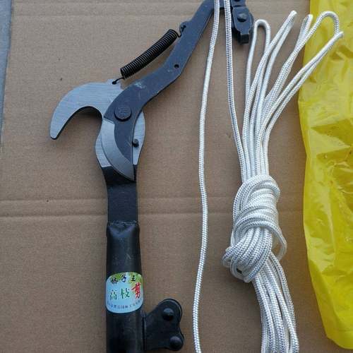极速德之助单轮高空剪刀头高空剪枝剪高空剪刀带5米W绳子修枝剪树 - 图3