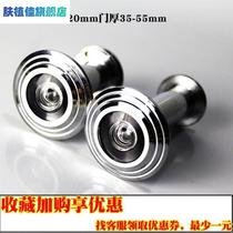 T security door cat eye door mirror stainless steel glass lens fireproof prying universal with cover home door door eye gold