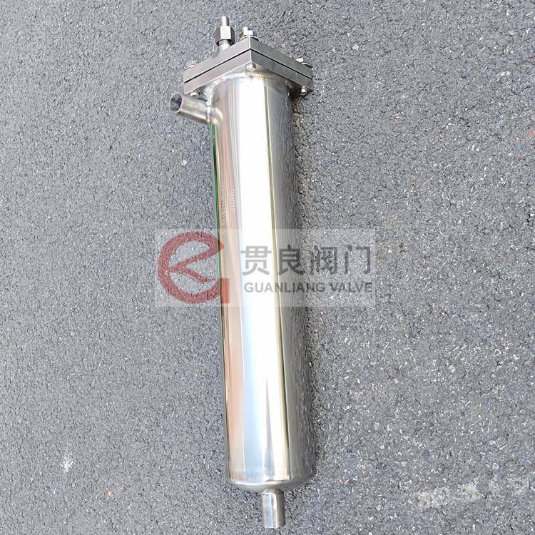 GN01B筒形双盘管高效冷却器TZ01B不锈钢双盘管冷却器GQ02B - 图2